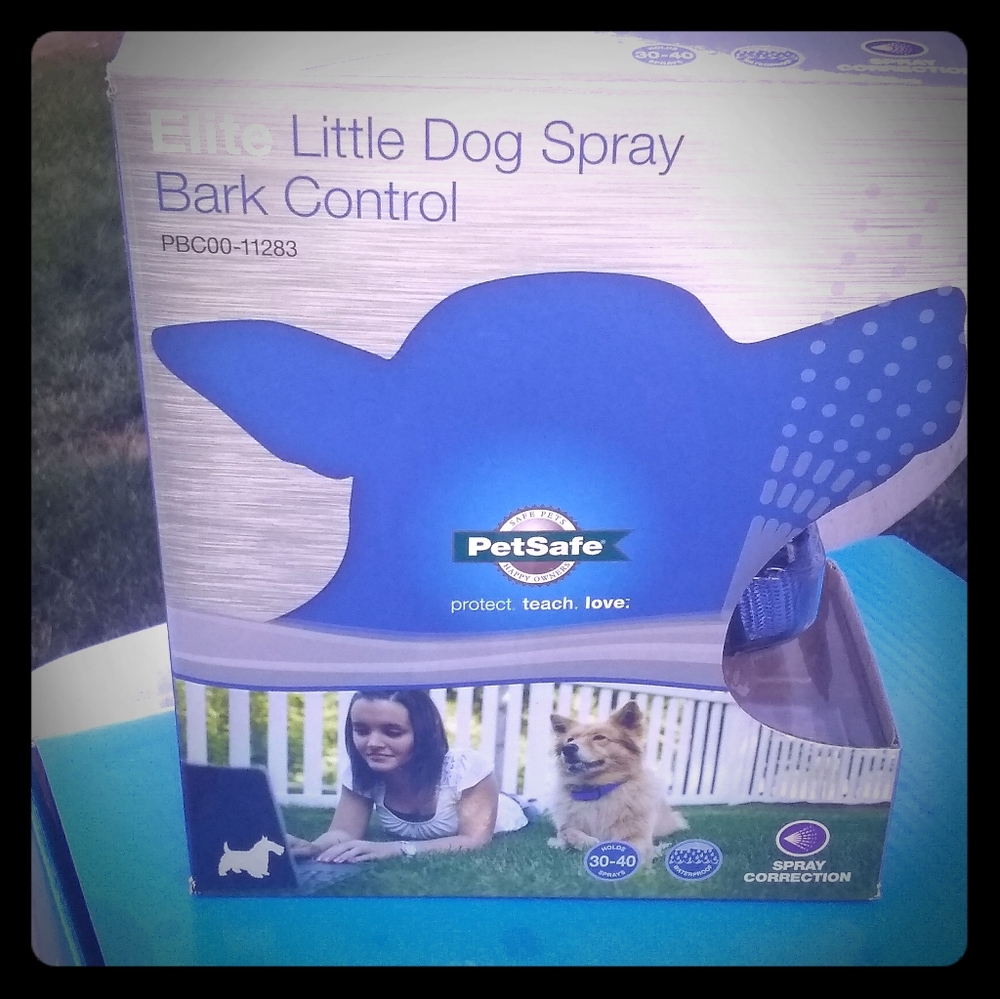 Elite dog spray collar